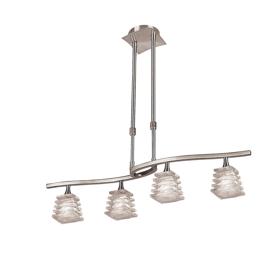 M0017  Keops Telescopic Linear Pendant 4 Light